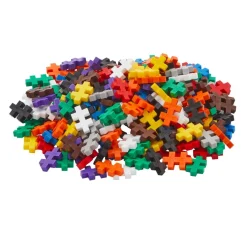 Plus Plus paloja putkessa - Basic Mix, 240 palaa