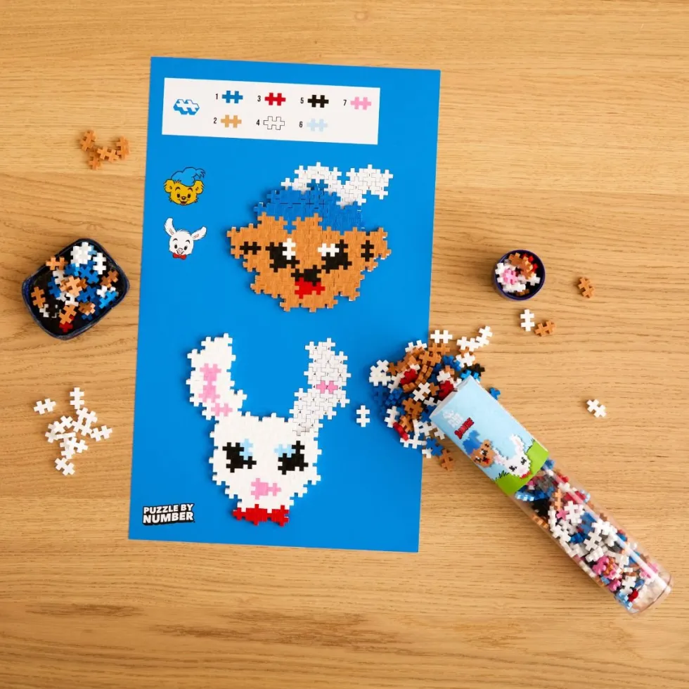 Plus-Plus putkessa – Bamse & Pikku Pomppi, 240 kpl