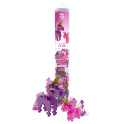 Plus-Plus putkessa – Glitter-yksisarv. (100 kpl)
