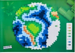 Plus-Plus - Puzzle By Number, Maapallo 800 kpl