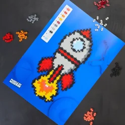 Plus-Plus - Puzzle By Number, Raketti 500 kpl