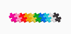 Plus-Plus - Puzzle By Number, Yksisarvinen 250 kpl