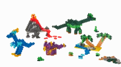 Plus-Plus - Rakenna dinosauruksia, 600 kpl