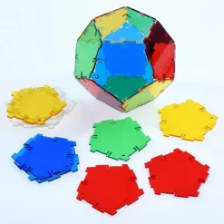 Polydron Aloitussetti | Läpinäkyvä | 164 osaa