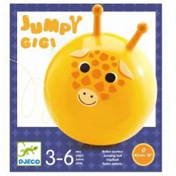 Pomppupallo Ø45 cm - Gigi-kirahvi