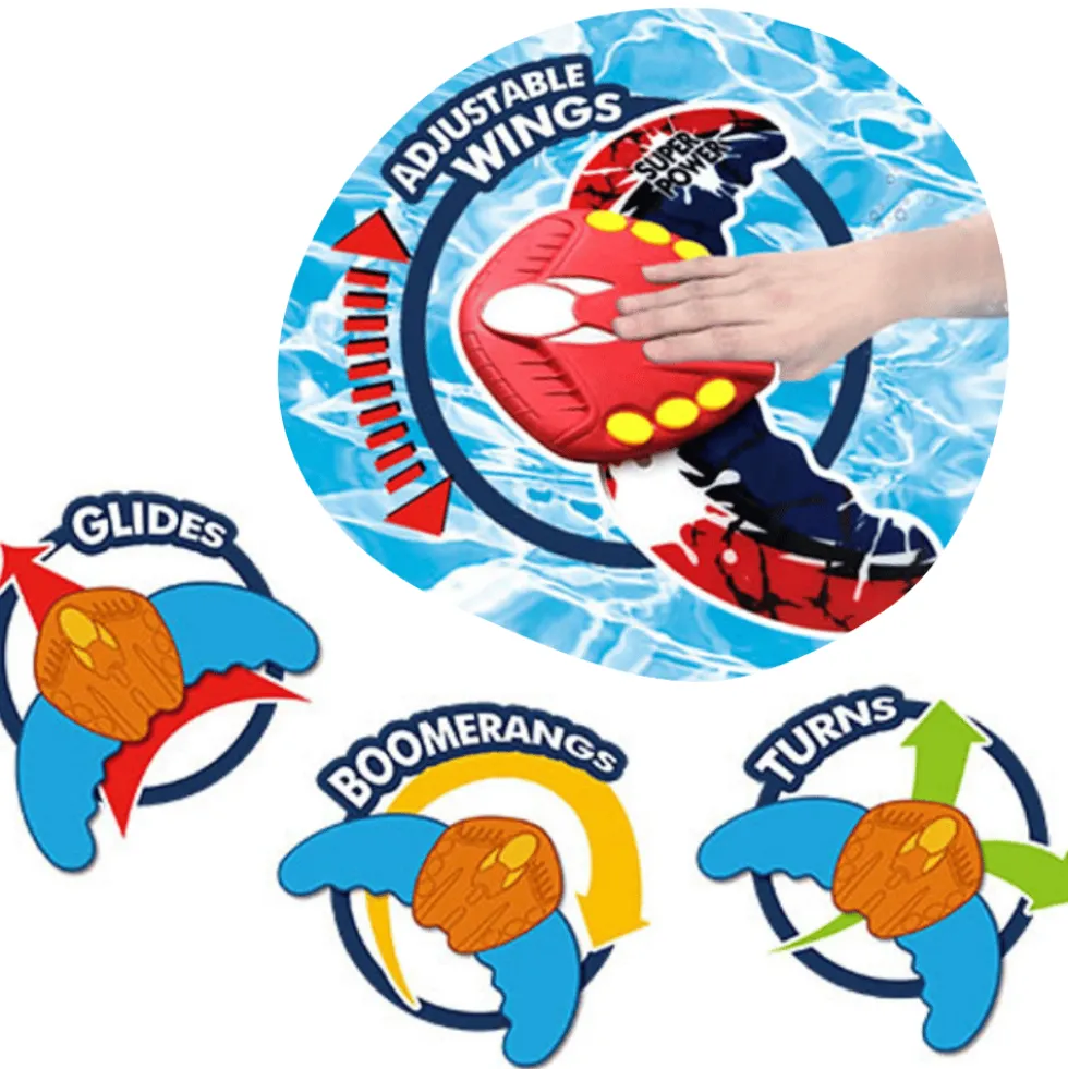 Pool glider -allaslelu