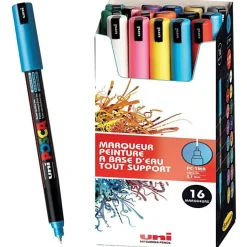 Posca PC-1MR -tussit, 16 kpl