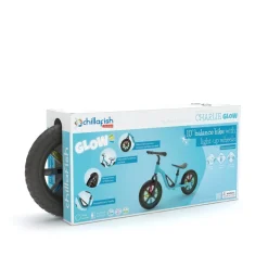Potkupyörä Charlie GLOW - Sininen (18 kk - 4 v.)