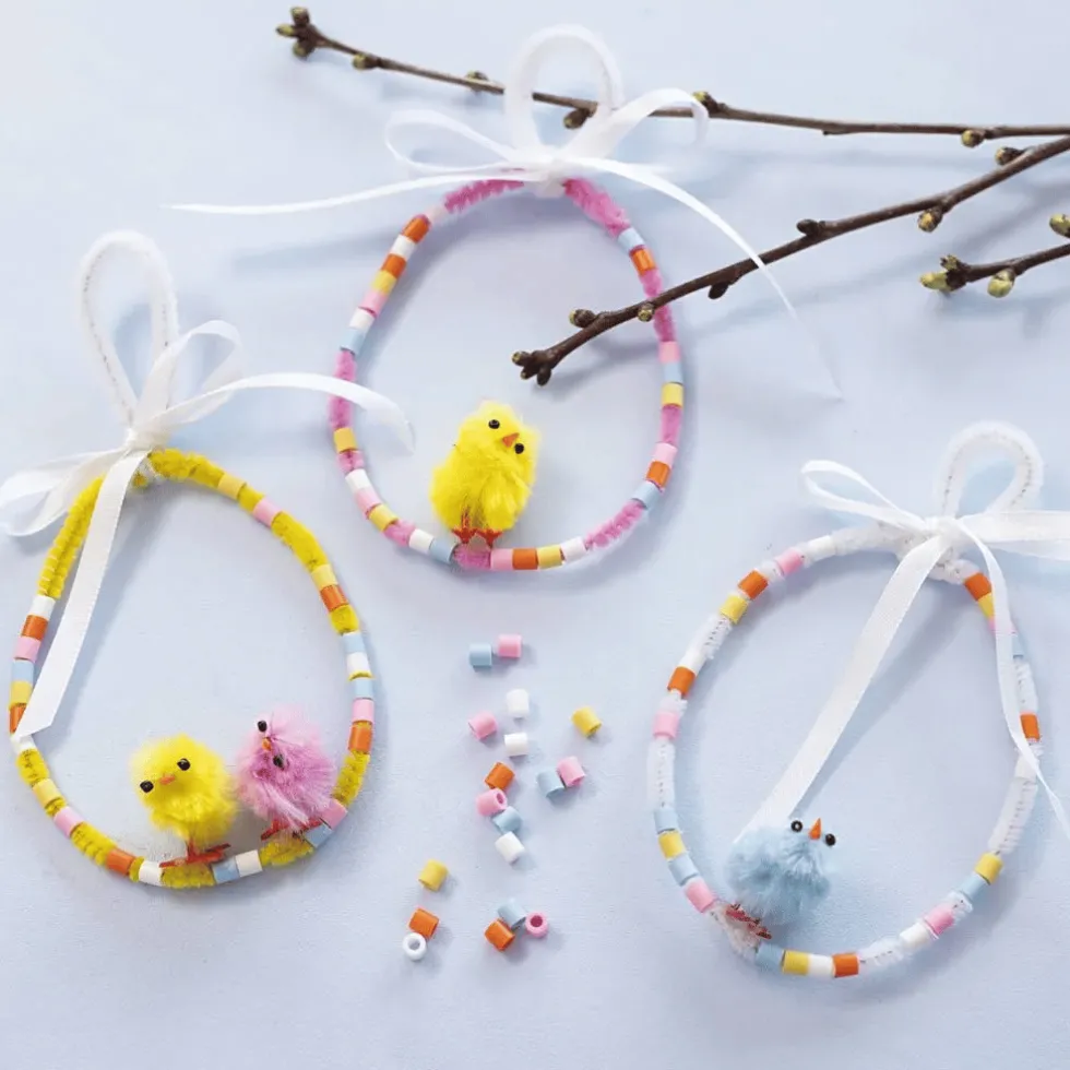 Pääsiäispussi – DIY-pääsiäiskoristeet, 3 kpl