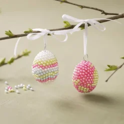 Pääsiäispussi - Tee Pearl Clay -munia, 2 kpl
