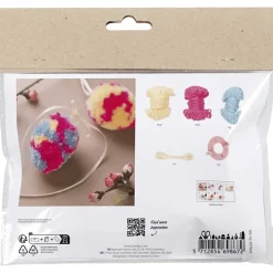 Pääsiäispussi - Tee pompom-pääsiäismunia, 2 kpl