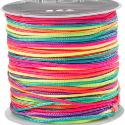 Punomisnaru nailon - Neonvärit, 28 m