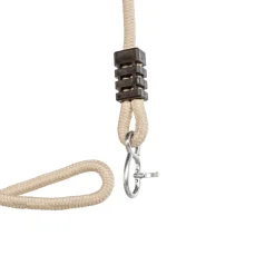 Puukeinu 44 x 17,5 cm - 6 metriä (beige köysi)