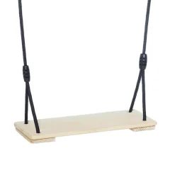Puukeinu 44 x 17,5 cm - 6 metriä (musta köysi)