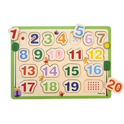 Puupalapeli numeroilla, 1-20