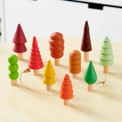 Puut - Puiset figuurit, 10 kpl