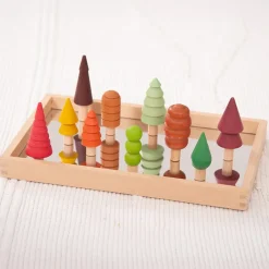 Puut - Puiset figuurit, 10 kpl