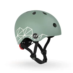 Pyöräilykypärä vauvalle, 45-51 cm - Green lines