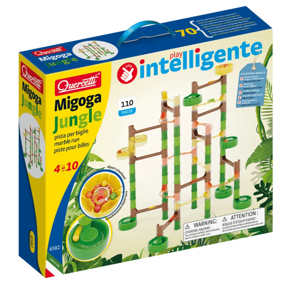 Quercetti Migoga Jungle kuularata, 108 osaa
