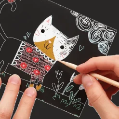 Scratch & Scribble, mini - Suloiset kissat