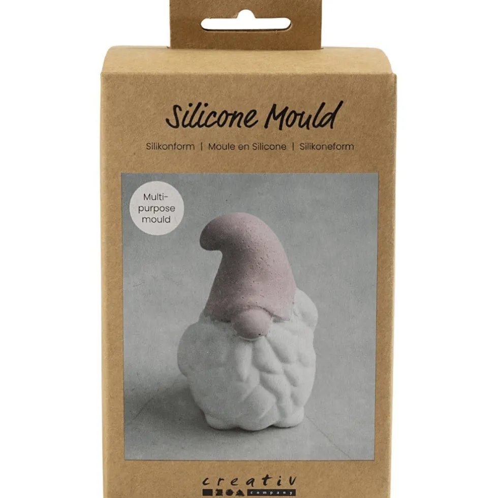 Silikonimuotti - Nenätonttu 10 cm, 1 kpl