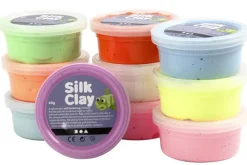 Silk Clay 10 x 40 gr - Neonvärit
