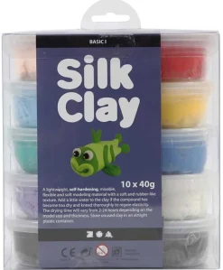 Silk Clay 10 x 40 gr - Perusvärit