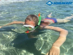 Snorkkelisetti sis. räpylät (4–12-vuotiaille)