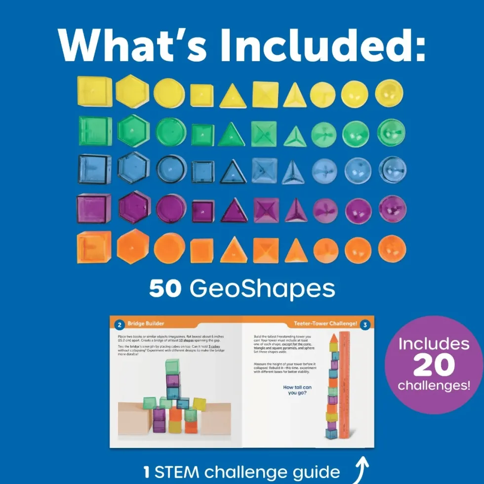 STEM-aktiviteettisetti – Geometriset muodot