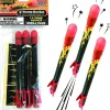 Stomp Rocket tarvikkeet - X-Treme raketit, 3 kpl