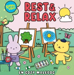 Sunny Vibes -värityskirja - Rest & Relax