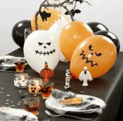 Tarrat - Halloween-kasvot, 1 arkki