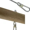 Tarvikkeet keinuihin - karabiinikoukku, 140 mm