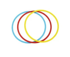 Tasapainoradan tarvikkeet - Hula hoops 50 cm