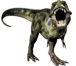 Taskulamppu diakuvilla - Dinosaurukset