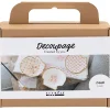 Tee decoupage-simpukankuoria, 3 kpl