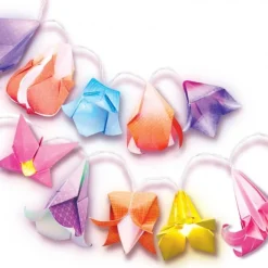 Tee oma valoketjusi, kukat - origami