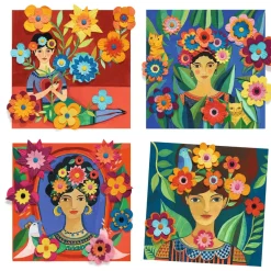 Tee taidetta kuin Frida Kahlo