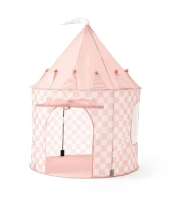 Teltta - pinkkiruutuinen