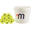 Tennispallot ämpärissä, 48 kpl.
