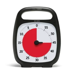 Time Timer PLUS Musta (14x18 cm.) - 1 tunti