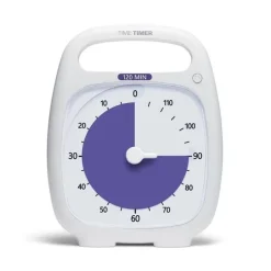 Time Timer PLUS Valkoinen (14x18 cm) - 120 min