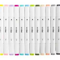 Twin Markers - Pastelli, 12 kpl