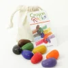 Väriliidut - Crayon Rocks 8 kpl kangaspussissa