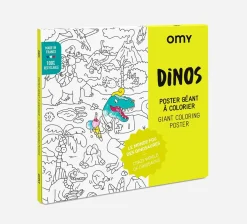 Väritysjuliste - Dinosaurukset