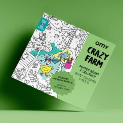 Väritysjuliste - Maatilan elämää