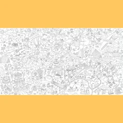 Väritysjuliste XXL - Fantasiamaailma