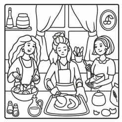 Värityskirja – Bestie Moments