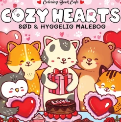 Värityskirja - Cozy Hearts