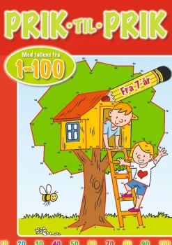 Yhdistä pisteet 1-100 - Puumaja